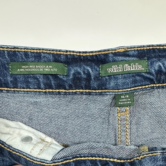 Wild Fable Blue Distressed Jeans - Picture 4 of 4